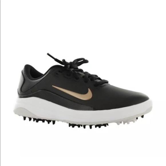 Nike Shoes - Nike Vapor Golf Shoes Black/White/Bronze Women's